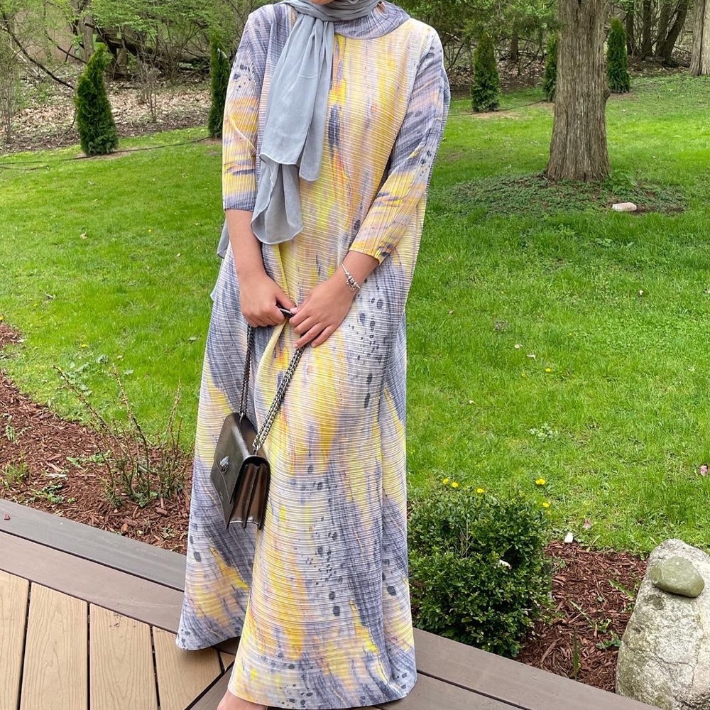 Abaya Dress Pleated